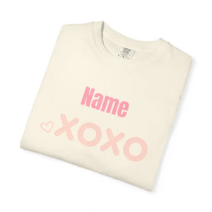 T-shirt - Xoxo Tee - Name Valentine Shirt - Dipaliz