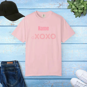 T-shirt - Xoxo Tee - Name Valentine Shirt - Dipaliz Blossom / Xl