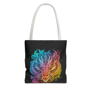 Dragon Aop Tote Bag - Durable Polyester Travel - Dipaliz - Bags