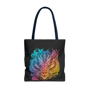 Dragon Aop Tote Bag - Durable Polyester Travel - Dipaliz - Bags