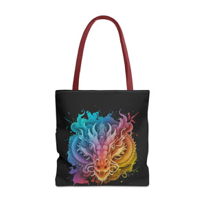 Dragon Aop Tote Bag - Durable Polyester Travel - Dipaliz - Bags