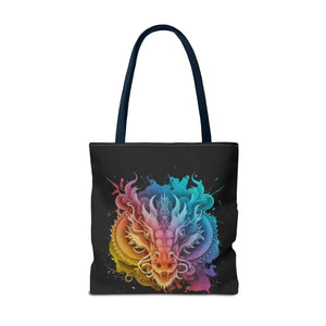 Dragon Aop Tote Bag - Durable Polyester Travel - Dipaliz - Bags