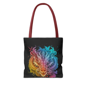Dragon Aop Tote Bag - Durable Polyester Travel - Dipaliz - Bags