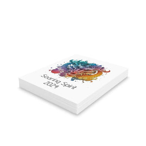 Chic Dragon Greeting Cards - Bold Year Wishes - Dipaliz - & Note