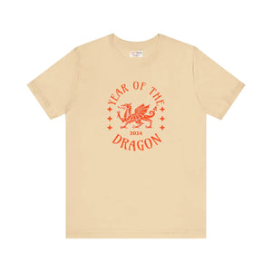 Soft Unisex Jersey Short Sleeve Tee - Dragon Year 2024 - Dipaliz - T-shirts - s