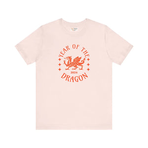 Soft Unisex Jersey Short Sleeve Tee - Dragon Year 2024 - Dipaliz - T-shirts - s