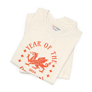 Soft Unisex Jersey Short Sleeve Tee - Dragon Year 2024 - Dipaliz - T-shirts - s
