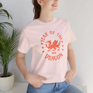 Soft Unisex Jersey Short Sleeve Tee - Dragon Year 2024 - Dipaliz - T-shirts - s