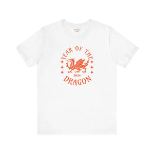 Soft Unisex Jersey Short Sleeve Tee - Dragon Year 2024 - Dipaliz - T-shirts - s