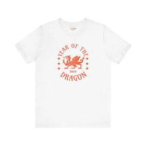Dragon Year 2024 Unisex Jersey Short Sleeve Tee - Dipaliz - White / s - T-shirts