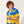 Yellow Blue Geometric Pattern Unisex Button Shirt - Dipaliz - Shirts
