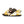 Cozy Yellow Ducks Pet Bed - Dark Brown Zippered Cotton - Dipaliz - Beds