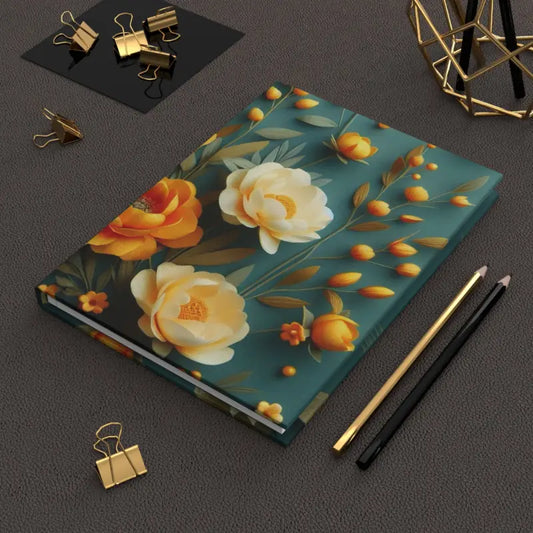 Elevate your Thoughts with Yellow Flowers Hardcover Journal - Paper Products