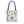 Chic Grey Floral Aop Tote - Durable Polyester - Dipaliz - Shopper Bags