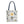 Chic Grey Floral Aop Tote - Durable Polyester - Dipaliz - Shopper Bags