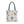 Chic Grey Floral Aop Tote - Durable Polyester - Dipaliz - Shopper Bags