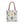 Chic Grey Floral Aop Tote - Durable Polyester - Dipaliz - Shopper Bags