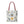 Chic Grey Floral Aop Tote - Durable Polyester - Dipaliz - Shopper Bags