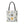 Chic Grey Floral Aop Tote - Durable Polyester - Dipaliz - Shopper Bags