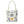 Chic Grey Floral Aop Tote - Durable Polyester - Dipaliz - Shopper Bags