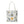Chic Grey Floral Aop Tote - Durable Polyester - Dipaliz - Shopper Bags