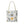 Chic Grey Floral Aop Tote - Durable Polyester - Dipaliz - Shopper Bags