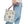 Chic Grey Floral Aop Tote - Durable Polyester - Dipaliz - Shopper Bags