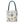 Chic Grey Floral Aop Tote - Durable Polyester - Dipaliz - Shopper Bags