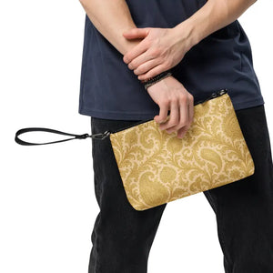 Yellow Paisley Crossbody Bag - Hands Free Style - Dipaliz - Cross Body Bags