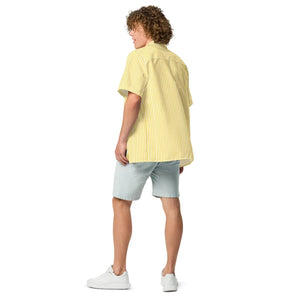 Yellow Stripes Button Shirt - Eco-friendly Summer Top - Dipaliz - Shirts