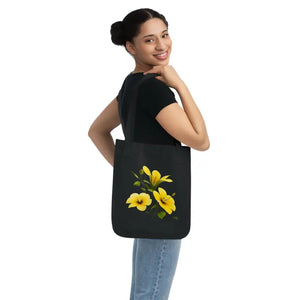 Organic Canvas Tote - Yellow Trumpet Certified - Dipaliz - Bags
