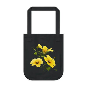 Organic Canvas Tote - Yellow Trumpet Certified - Dipaliz - Bags