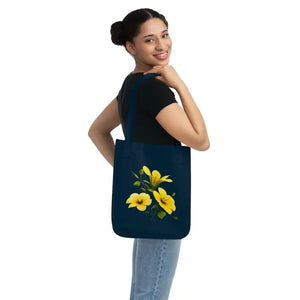 Organic Canvas Tote - Yellow Trumpet Certified - Dipaliz - Bags