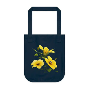 Organic Canvas Tote - Yellow Trumpet Certified - Dipaliz - Bags