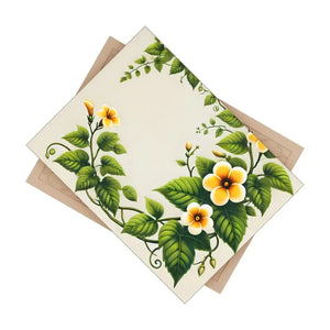 Ceramic Photo Tile Yellow Trumpet Flowers Wall Decor - Dipaliz - Tiles