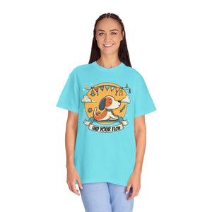 Soft Cotton Yoga Dog Lover Tee - Pet Owner Gift - Dipaliz - T-shirts