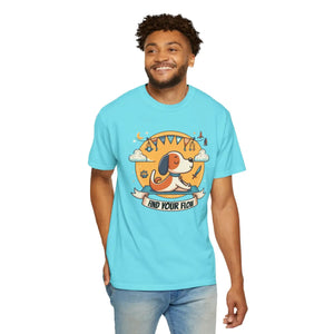 Soft Cotton Yoga Dog Lover Tee - Pet Owner Gift - Dipaliz - T-shirts