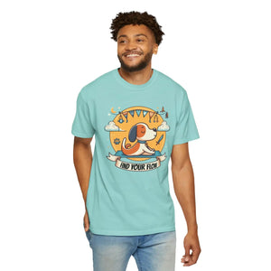 Soft Cotton Yoga Dog Lover Tee - Pet Owner Gift - Dipaliz - T-shirts
