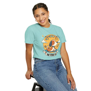 Soft Cotton Yoga Dog Lover Tee - Pet Owner Gift - Dipaliz - T-shirts
