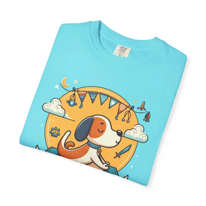 Soft Cotton Yoga Dog Lover Tee - Pet Owner Gift - Dipaliz - T-shirts