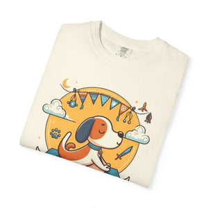 Soft Cotton Yoga Dog Lover Tee - Pet Owner Gift - Dipaliz - T-shirts