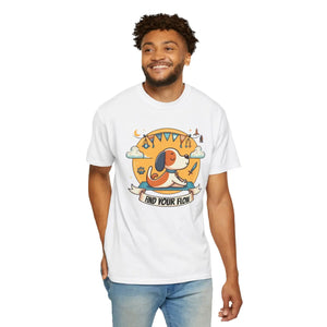 Soft Cotton Yoga Dog Lover Tee - Pet Owner Gift - Dipaliz - T-shirts