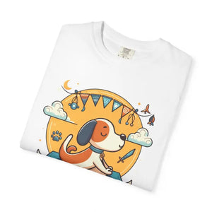 Yoga Dog Lover Tee - Pet Owner Gift for Outdoor Adventures - Dipaliz - T-shirts
