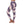 Purple Swirl Yoga Leggings - High Waist Skinny Fit - Dipaliz - Gifts Online