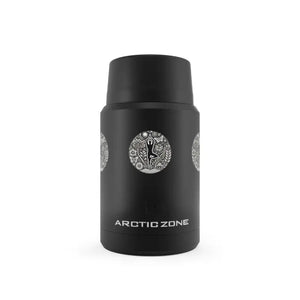 Insulated Food Storage Jar - Hot Cold Meals on the Go - Dipaliz - 16.9oz / Black - Thermoses