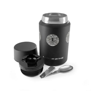 Insulated Food Storage Jar - Hot Cold Meals on the Go - Dipaliz - 16.9oz / Black - Thermoses