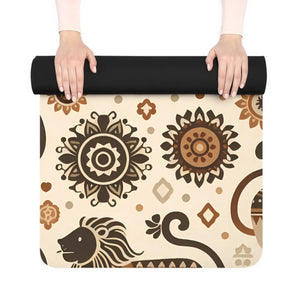 Vibrant Yoga Mat - Anti-slip Microfiber Suede - Dipaliz - & Pilates Mats