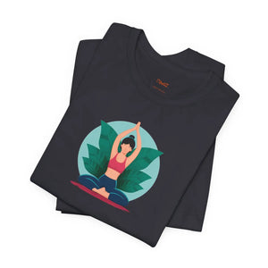 Soft Unisex Jersey Short Sleeve Tee Yoga Cotton - Dipaliz - T-shirts - s
