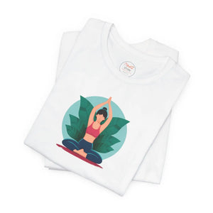 Soft Unisex Jersey Short Sleeve Tee Yoga Cotton - Dipaliz - T-shirts - s