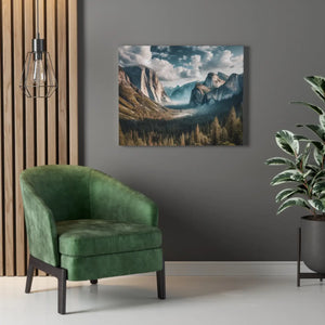 Yosemite Mountains Stretched – Lifelong Color - Dipaliz - Prints